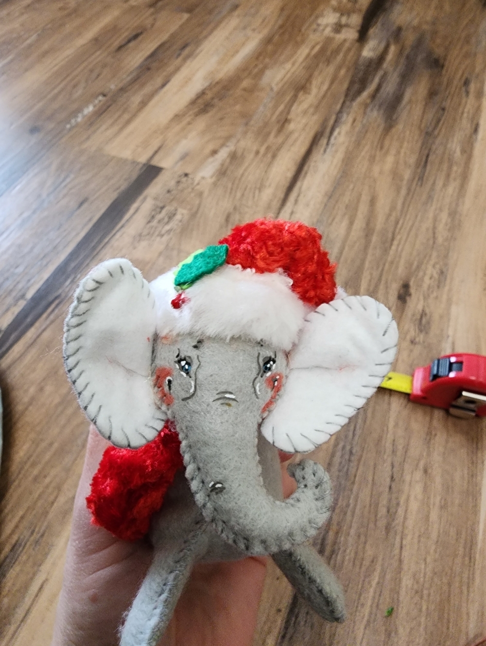 2012 Annalee Christmas Elephant